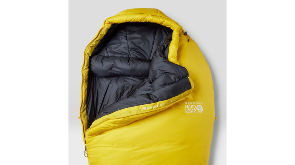 Mountain Hardwear Lamina 0F/-18C Sleeping Bag, Electron Yellow, O/S, 2095152-710-SHTxLH