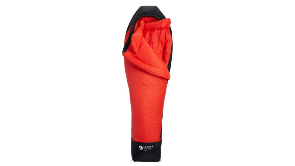 Mountain Hardwear Lamina 0F/-18C Sleeping Bag - Women's, Poppy Red, Regular, RH, OL8145606-REG-RH