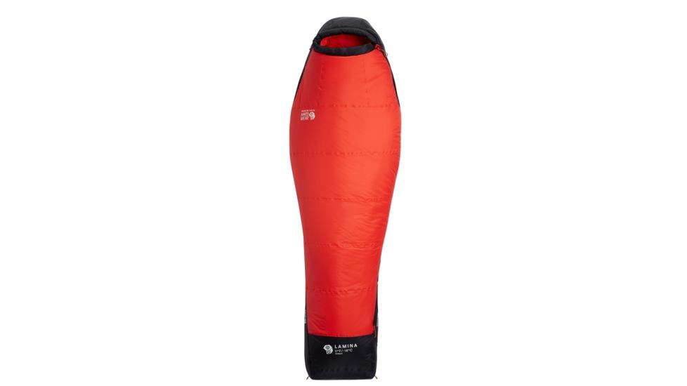 Mountain Hardwear Lamina 0F/-18C Sleeping Bag - Women's, Poppy Red, Regular, Left Zip, OL8145606-REG-LH