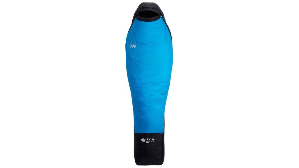 Mountain Hardwear Lamina -15F/-26C Sleeping Bag, Electric Sky, Regular, RH, OU8150434-REG-RH