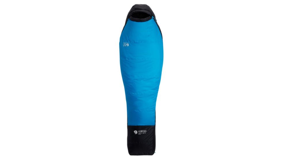 Mountain Hardwear Lamina -15F/-26C Sleeping Bag, Electric Sky, Long, RH, OT8150434-LNG-RH