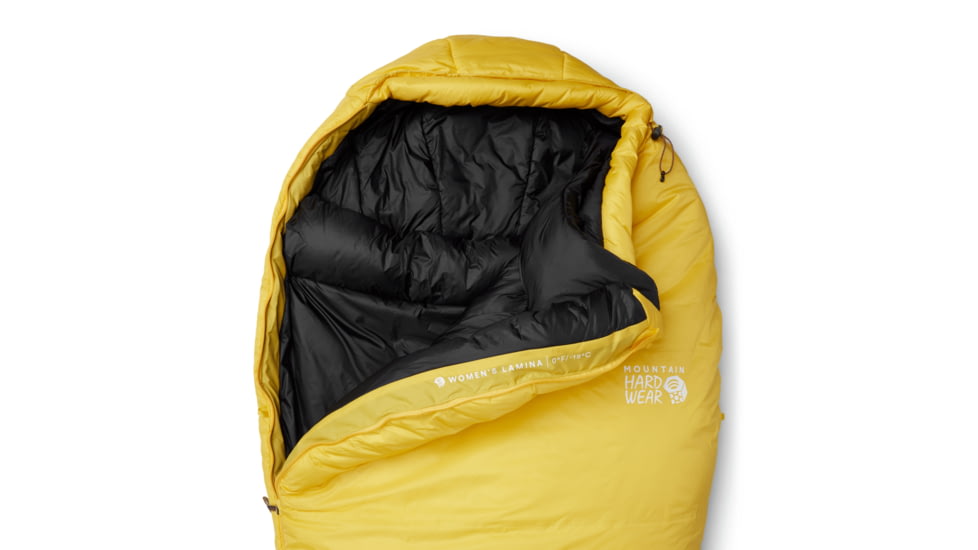 Mountain Hardwear Lamina W 0F/-18C Sleeping Bag - Women's, Mustard, REGxRH, 2095251-720-REGxRH