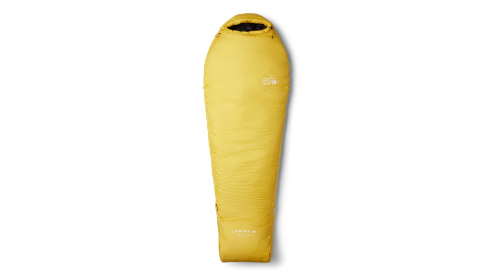 Mountain Hardwear Lamina W 0F/-18C Sleeping Bag - Women's, Mustard, REGxRH, 2095251-720-REGxRH