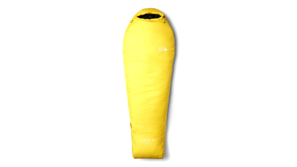 Mountain Hardwear Lamina W 0F/-18C Sleeping Bag - Women's, Mustard, LNGxLH, 2095252-720-LNGxLH