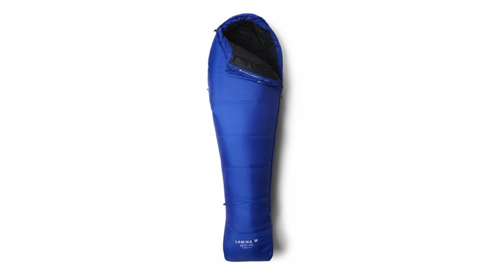 Mountain Hardwear Lamina W30F/-1 Sleeping Bag - Womens, Left Hand, Clematis Blue, Long, 2025482516-C-LNG-LH
