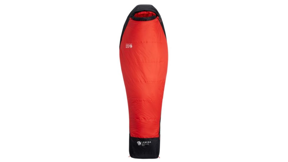 Mountain Hardwear Lamina 30F/-1C Sleeping Bag - Women's, Poppy Red, Long, LH, OT8149606-LNG-LH