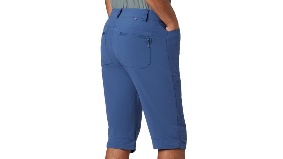Mountain Hardwear Logan Canyon 3/4 Pant - Mens, Better Blue, 32 US, Regular, 1854971452-32