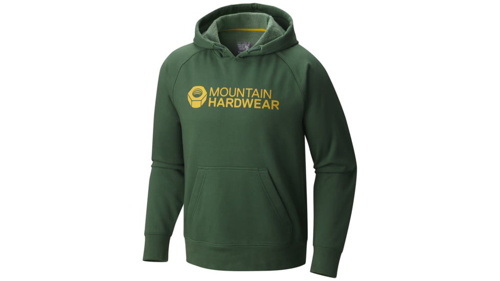 Mountain Hardwear Logo Graphic Pullover Hoody - Men's-Forest-Small