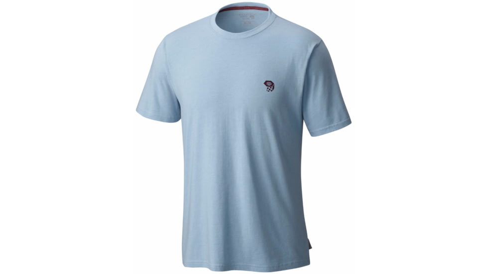 Mountain Hardwear Logo Graphic Short Sleeve T - Men's-Heather Grey Goose-Small