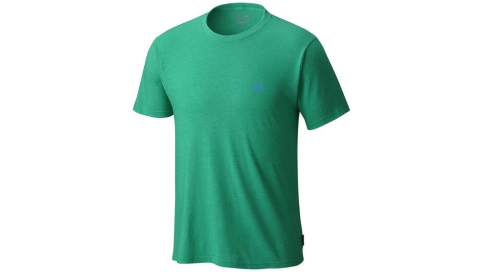 Mountain Hardwear Logo Graphic Short Sleeve T - Men's-Heather Plastic Fern-Medium