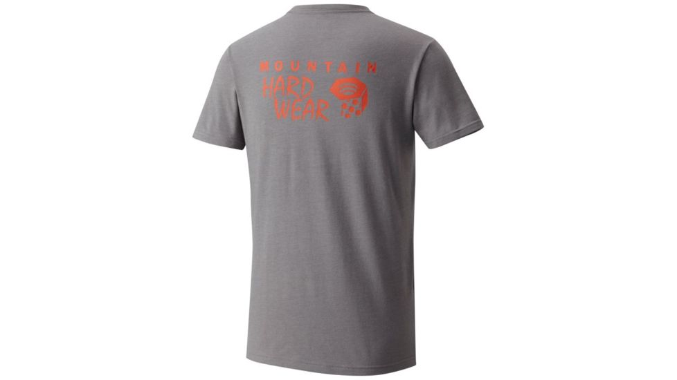 Mountain Hardwear Logo Graphic Short Sleeve T-Shirt - Men's, Heather Manta Grey, S 1764091074-S