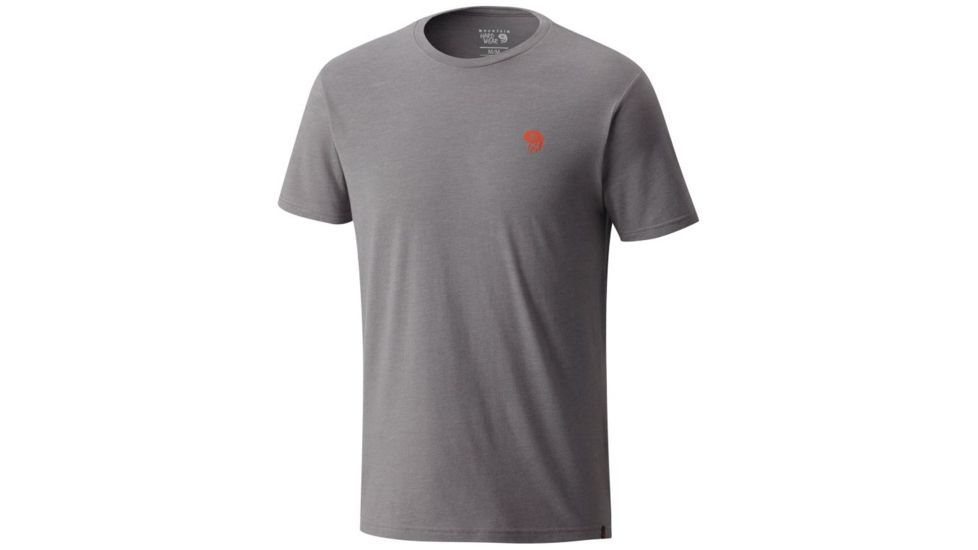 Mountain Hardwear Logo Graphic Short Sleeve T-Shirt - Men's, Heather Manta Grey, S 1764091074-S