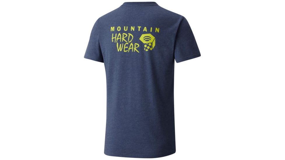 Mountain Hardwear Logo Graphic Short Sleeve T-Shirt - Men's, Heather Zinc, M 1764091493-M