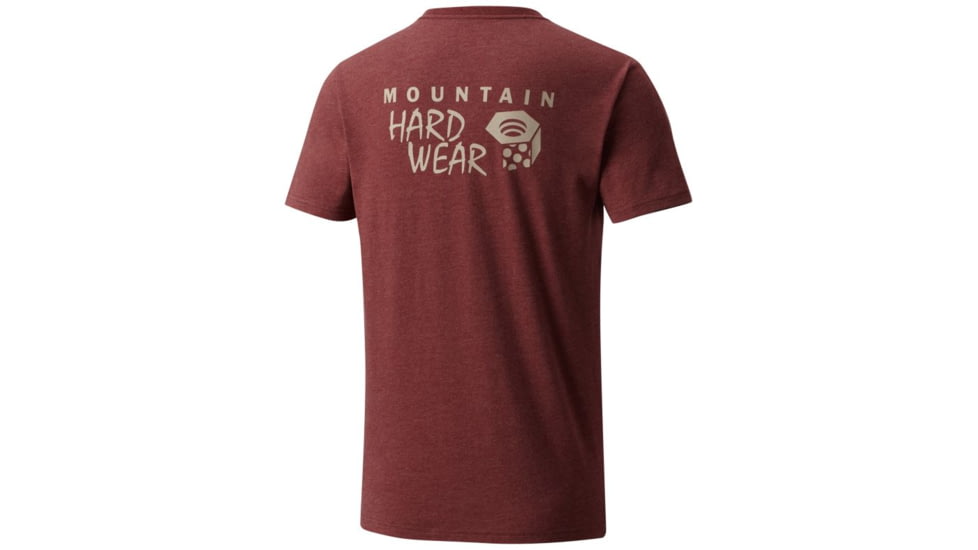 Mountain Hardwear Logo Graphic Short Sleeve T-Shirt - Men's, Heather Smith Rock, M 1764091603-M