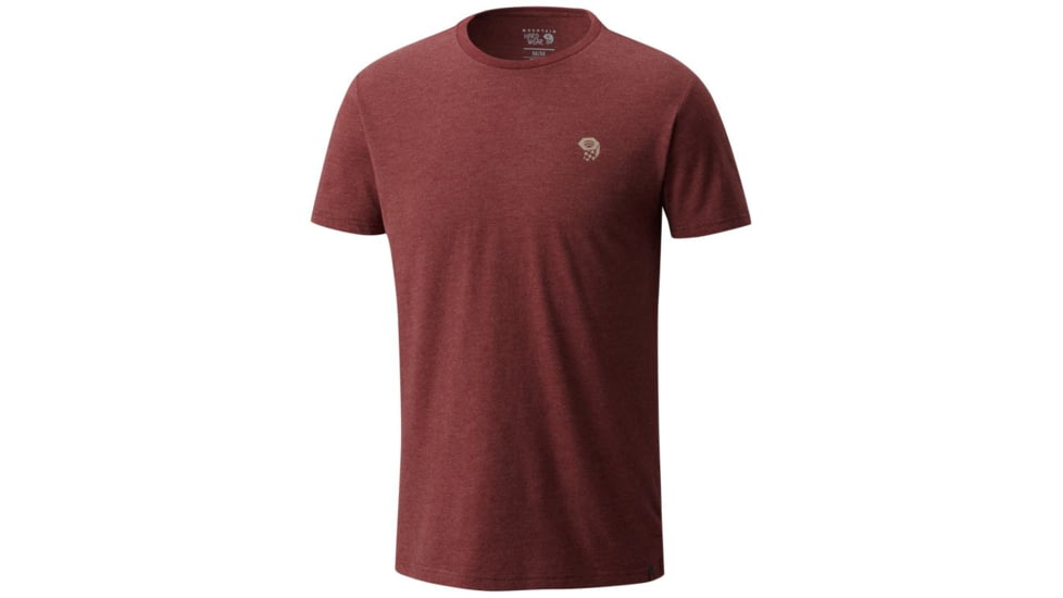 Mountain Hardwear Logo Graphic Short Sleeve T-Shirt - Men's, Heather Smith Rock, M 1764091603-M