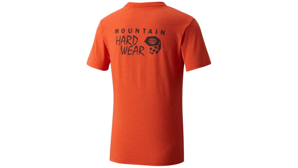 Mountain Hardwear Logo Graphic Short Sleeve T-Shirt - Men's, Heather State Orange, XXL 1764091843-XXL
