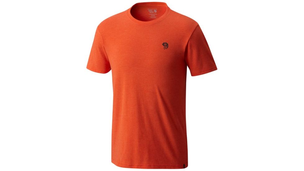 Mountain Hardwear Logo Graphic Short Sleeve T-Shirt - Men's, Heather State Orange, XXL 1764091843-XXL