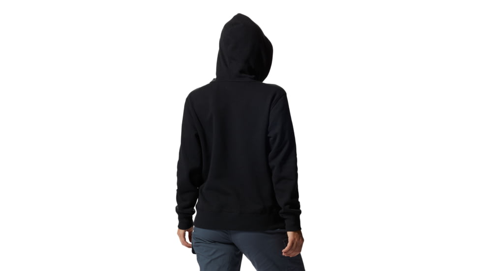 Mountain Hardwear Logo Pullover Hoody - Womens, Black, Medium, 2016791010-Black-M