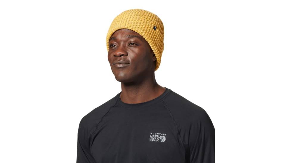 Mountain Hardwear Lone Pine Beanie Hat, Gold Hour, One Size, 1944191750-Gold Hour-O/S
