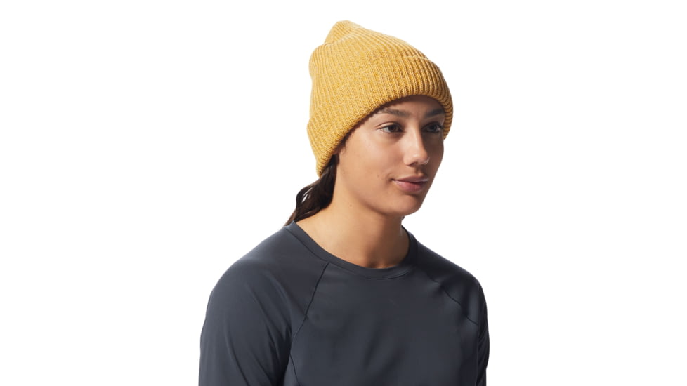 Mountain Hardwear Lone Pine Beanie Hat, Gold Hour, One Size, 1944191750-Gold Hour-O/S