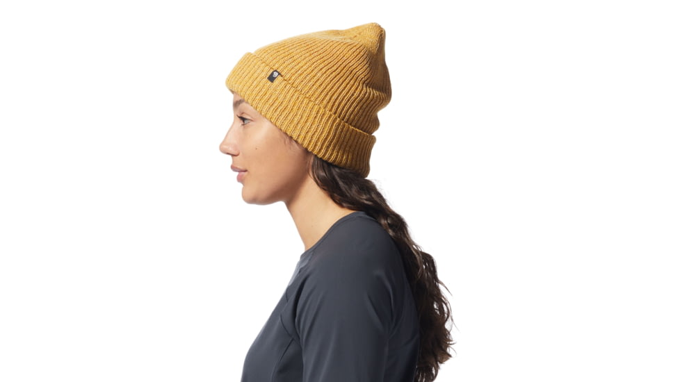 Mountain Hardwear Lone Pine Beanie Hat, Gold Hour, One Size, 1944191750-Gold Hour-O/S