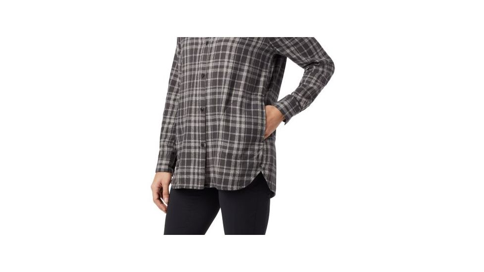 Mountain Hardwear Makena Long Sleeve Shirt - Womens, Void, Extra Large, 1851911012-XL