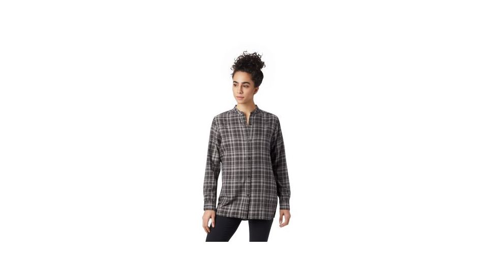 Mountain Hardwear Makena Long Sleeve Shirt - Womens, Void, Extra Large, 1851911012-XL