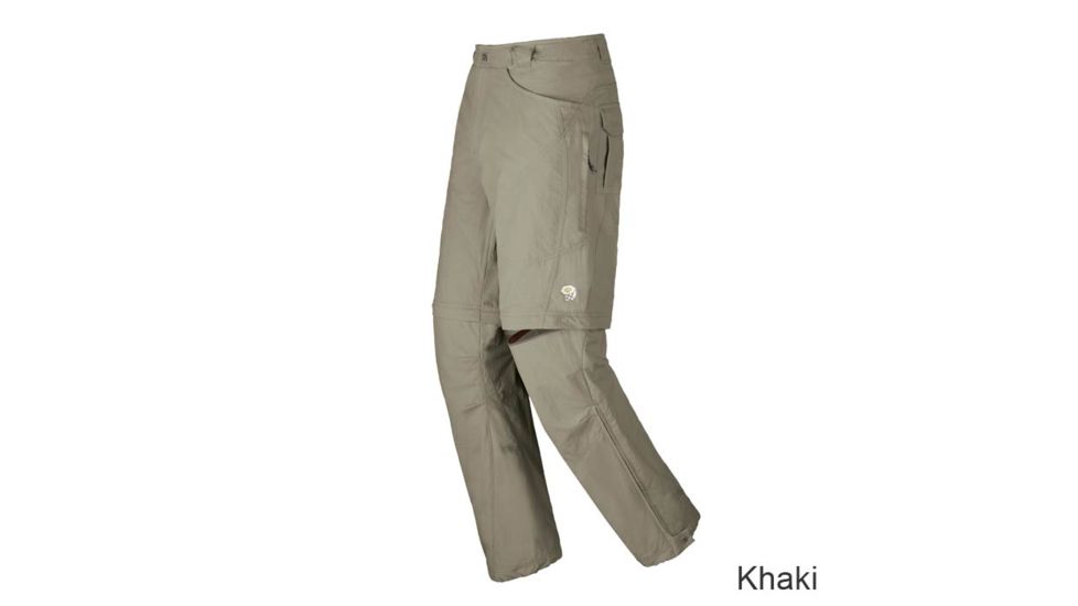 Mountain Hardwear Matterhorn Convertible Pant - Men's-Stone Green-Long Inseam-X-Large
