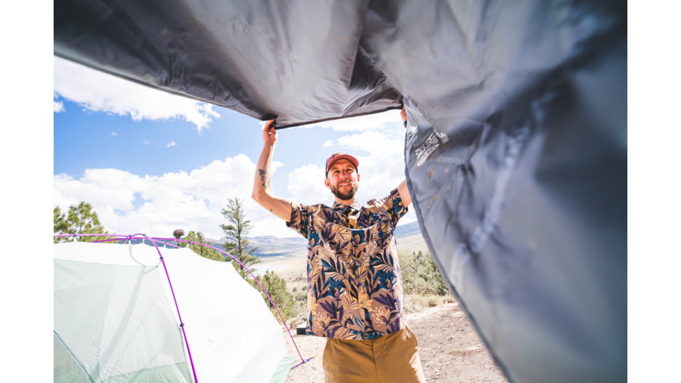 Mountain Hardwear Meridian 3 Tent, Teton Blue, One Size, 1983451436-Teton Blue-O/S