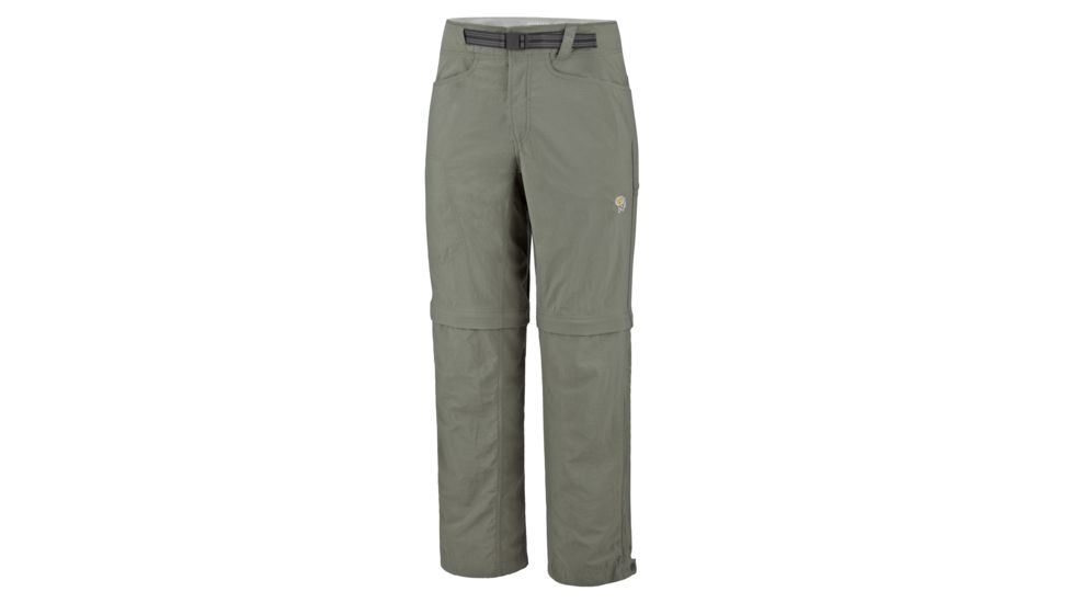 Mountain Hardwear Mesa Convertible Pant V.2 - Men's-Grill-Short Inseam-Large