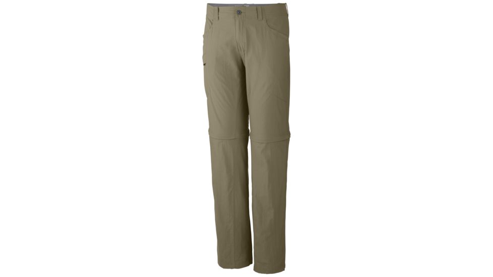 Mountain Hardwear Mesa Convertible Pant V.2 - Mens-Khaki-Long Inseam-34 Waist