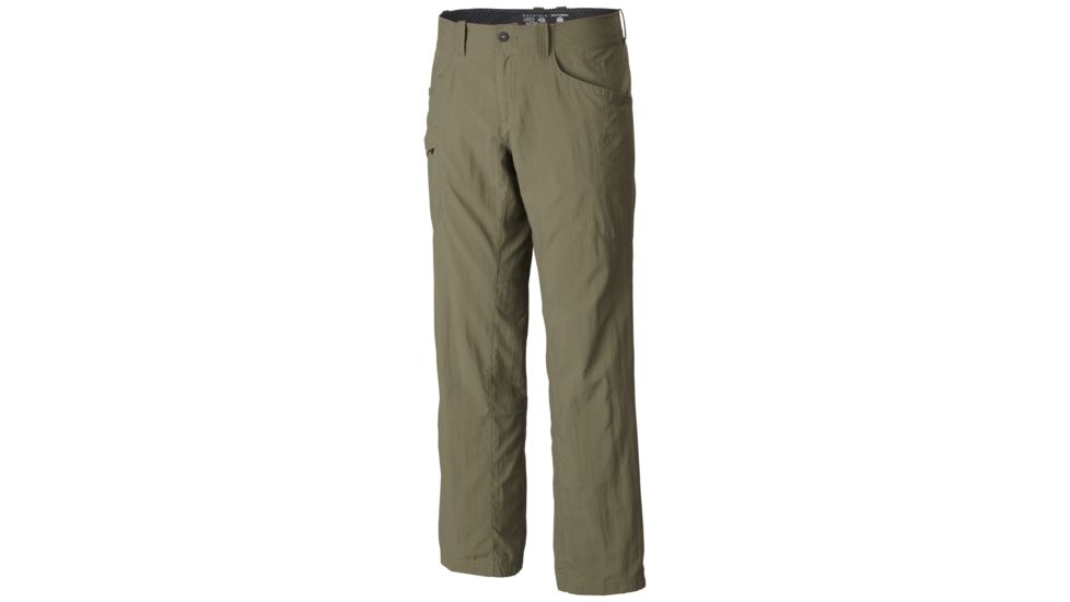 Mountain Hardwear Mesa Pant V.2 - Men's-Stone Green-Short Inseam-30 Waist