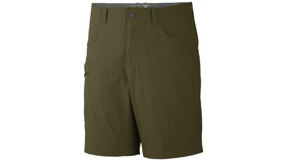 Mountain Hardwear Mesa Short - Men's-Peat Moss-9 in-34 Waist