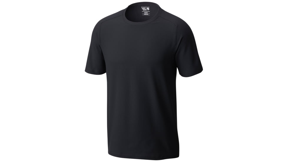 Mountain Hardwear MHW AC Short Sleeve Tee - Men's-Black-X-Large