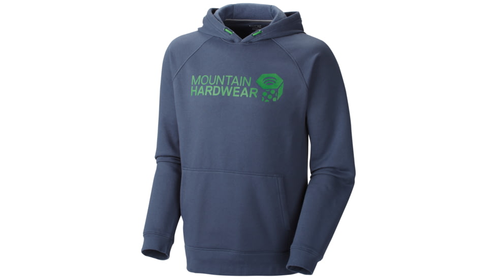 Mountain Hardwear MHW Graphic Pullover Hoody - Men's-Azul-Small