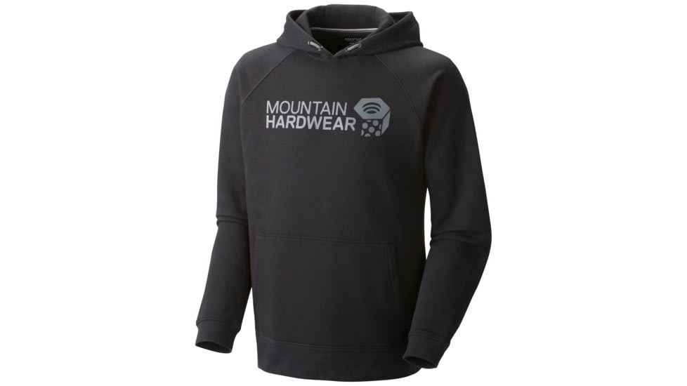 Mountain Hardwear MHW Graphic Pullover Hoody - Men's-Black-X-Large