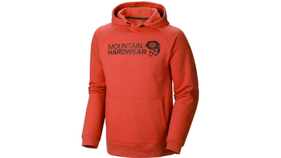 Mountain Hardwear MHW Graphic Pullover Hoody - Men's-State Orange-Medium