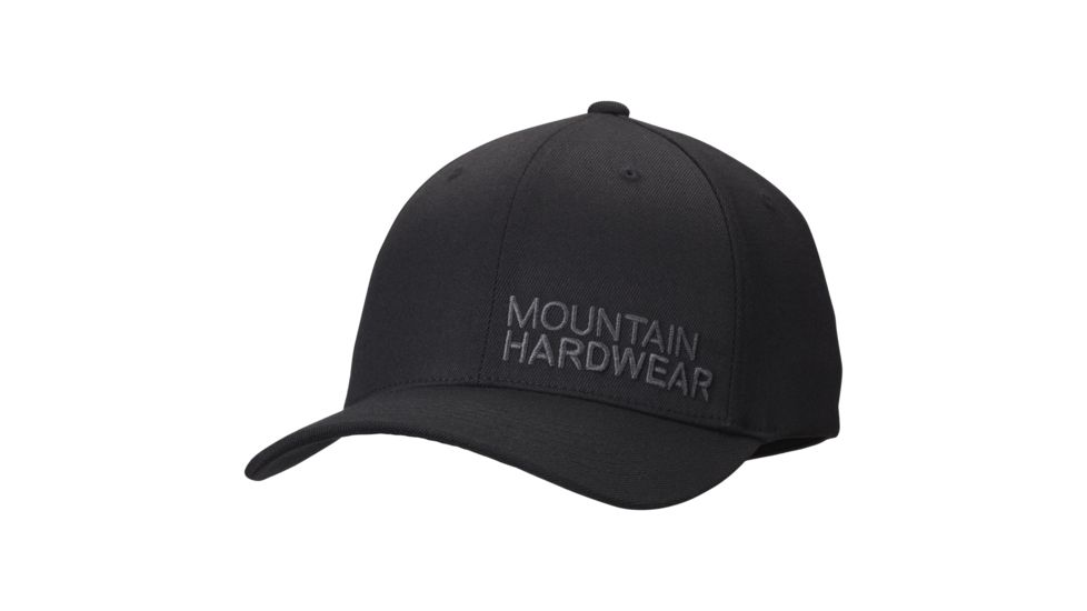 MHW Logo 3.0 Cap - Mens-Black-S/M
