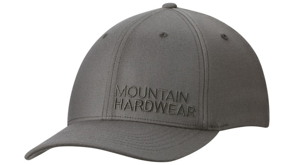 Mountain Hardwear MHW Logo 3.0 Cap - Mens-Shark-L/XL