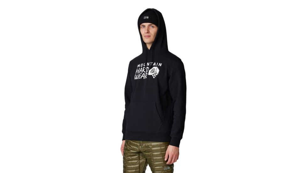 Mountain Hardwear MHW Logo PO Hoody - Mens, 010, XL, 2100581-010-XL