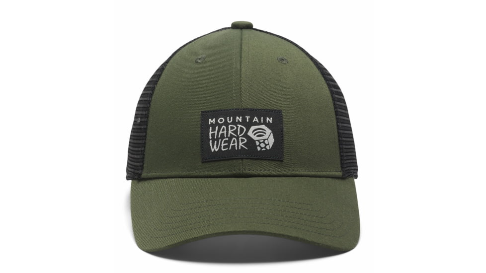 Mountain Hardwear MHW Logo Trucker Hat - Unisex, Surplus Green, One Size, 1983471347-Sn-O/S