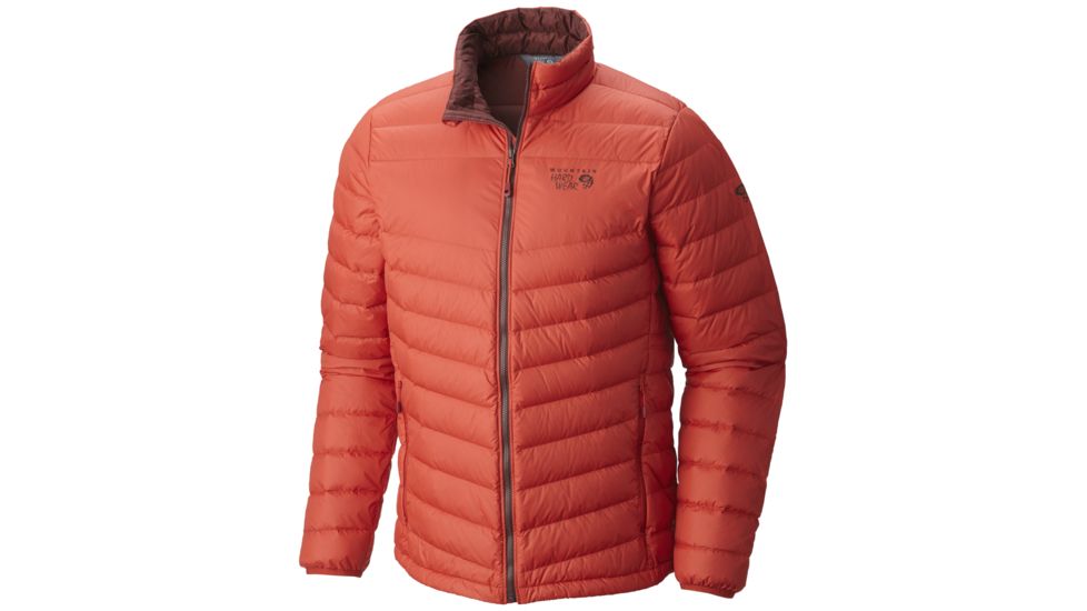 Mountain Hardwear Micro Ratio Down Jacket - Men's-Dark Fire-Medium