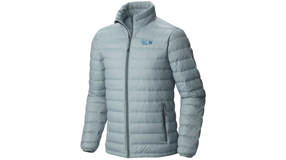 Mountain Hardwear Micro Ratio Down Jacket - Men's-Ice Shadow-X-Large