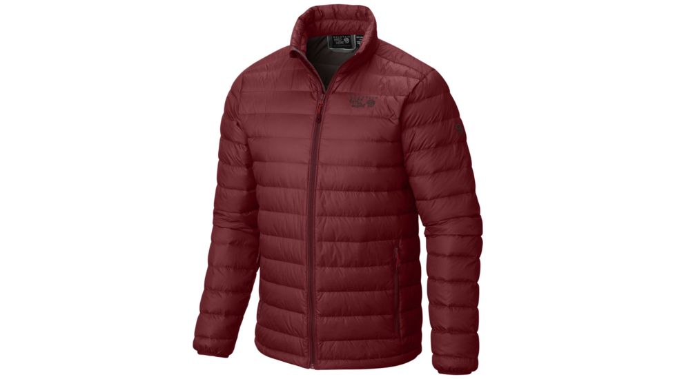Mountain Hardwear Micro Ratio Down Jacket - Mens-Smolder Red-Medium