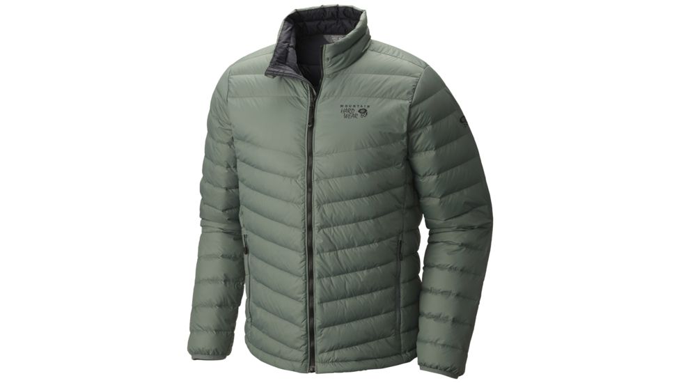 Mountain Hardwear Micro Ratio Down Jacket - Men's-Thunderhead Grey-Small