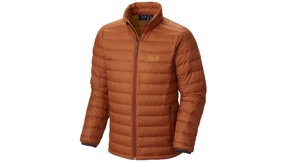 Mountain Hardwear Micro Ratio Down Jacket - Mens-Dark Adobe-X-Large