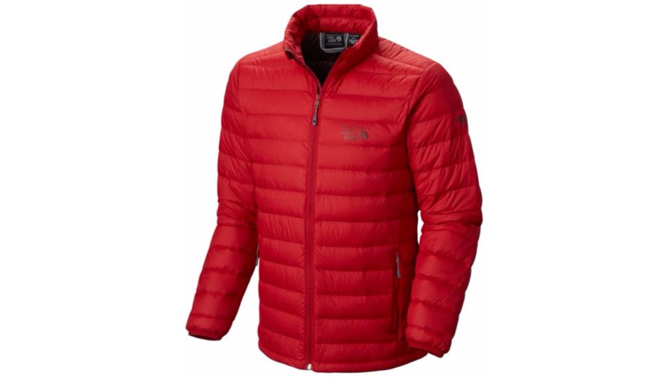 Mountain Hardwear Micro Ratio Down Jacket - Men's-Rocket-Large