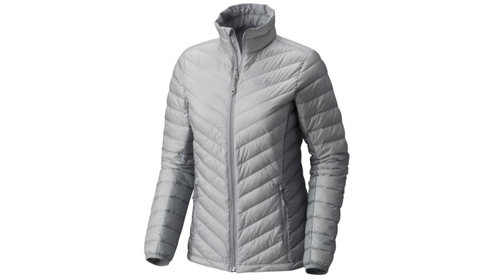 Mountain Hardwear Micro Ratio Down Jacket - Women's, Grey Ice, Steam, XS 1677071063-XS