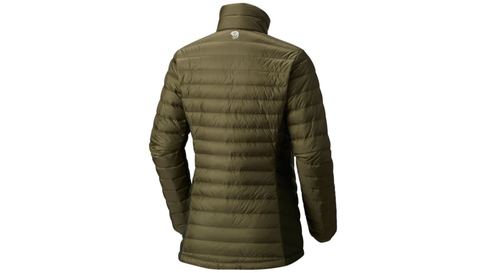 Mountain Hardwear Micro Ratio Down Jacket - Women's, Stone Green, Surplus Green, S 1677071397-S