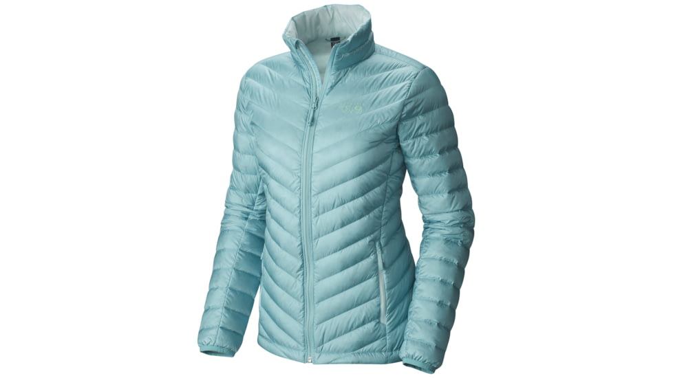 Mountain Hardwear Micro Ratio Down Jacket - Women's-Spruce Blue-Large